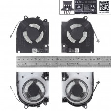 Вентиляторы 12V CPU+GPU для Dell G15 5510 5511 5515 5520, RTX3050/RTX3060, (FN9R, FN9S, Original)