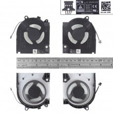 Вентилятори 12V CPU+GPU для Dell G15 5510 5511 5515 5520, RTX3050/RTX3060, (FN9R, FN9S, Original)