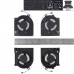 Вентилятори для ноутбука Dell G15 5510 5511 5515 5520 RTX3070 2021, (12V CPU+GPU, FNCW DFSCK22105182Q, FNCV DFSCK22115181T, Original)