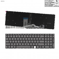 Клавиатура для HP Envy 17-cg, x360 15-ED series, US, (Gray, с подсветкой, 9Z.NEZSC.E01, PK1328B1B00)