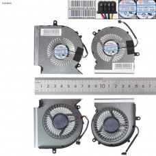 Вентиляторы для MSI GL65 GE65 GP65 WE65 MS-16U7, (5V CPU+GPU 4pin, PABD07012SH-N425, PAAD06015SL-N426, Original)