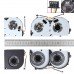 Вентиляторы для ноутбука Clevo T96 T96E T96C T97 T97C T97E P950EN series (4pin CPU+GPU fan, 6-31-P95E2-101, 6-31-P95E2-501, Аналог)