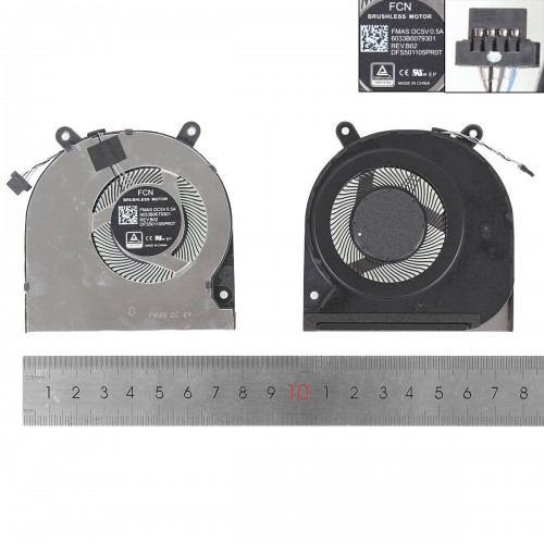 Вентилятор для ноутбука HP Pavilion x360 14-DW 14T-DW 14M-DW, (FMAS DFS501105PR0T, 6033B0079301, L96492-001, Original)