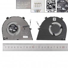 Вентилятор для Dell Vostro 16 5620 5625 series, (0T8R2T, 023.100QC.0001, FPY1 DFS5K12B159A1R, Original)