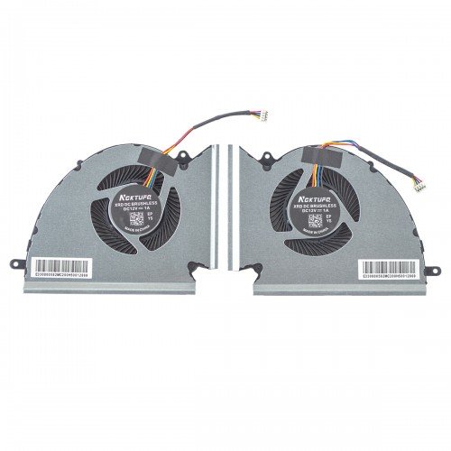 Вентиляторы для ноутбука MSI GP76 GE76 WE76 MS-17K2 MS-17K3 MS-17K4, (12V CPU+GPU 4pin, PABD1A010SHL-N452, PABD1A010SHR-N451, Аналог)