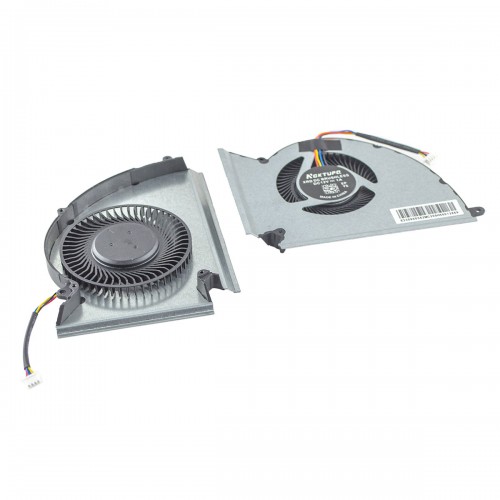 Вентиляторы для ноутбука MSI GP76 GE76 WE76 MS-17K2 MS-17K3 MS-17K4, (12V CPU+GPU 4pin, PABD1A010SHL-N452, PABD1A010SHR-N451, Аналог)