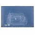 Корпус крышка матрицы для ноутбука Asus A512 F512 K512 S512 X512 series, (Blue/Violet, Red logo, 13NB0KA6P02011, A Cover)