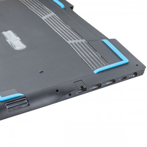 Корпус нижня кришка для ноутбука Dell G3 15 3590 P89F Series, (Black/Blue, Type-C, 0KV9X9, піддон, D Cover) Корпус нижня кришка для ноутбука Dell G3 15 3590 P89F Series, (Black/Blue, Type-C, 0KV9X9, піддон, D Cover)
