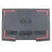Корпус нижняя крышка для ноутбука Dell G3 15 3590 P89F Series, (Black/Red, Type-C, 099JHR, поддон, D Cover)