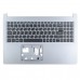 Корпус верхняя крышка для ноутбука Acer Aspire A515-44 A515-44G A515-45 A515-45G, RU/UA, (Silver, топкейс+клавиатура с подсветкой, Original)