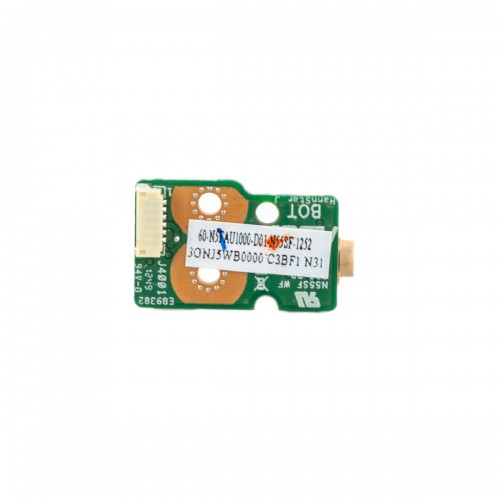 Плата Audio mini-jack для ноутбука Asus N55SF N55SL PRO5QSF PRO5QSL X5QSF X5QSL series, (90R-N5FAU1000U) Плата Audio mini-jack для ноутбука Asus N55SF N55SL PRO5QSF PRO5QSL X5QSF X5QSL series, (90R-N5FAU1000U)