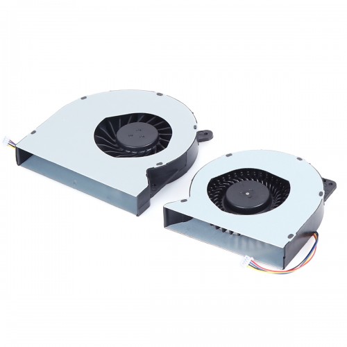 Вентилятори для ноутбука Asus ROG G750JS G750JM G750JW G750JX, (CPU+GPU DC 12V, 13NB00N1M02111, 13NB04M1P01011, HC)