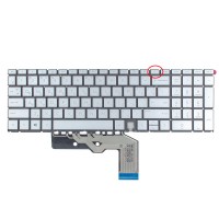 Клавиатура для HP Envy 17-cg, x360 15-ED series, UA, (Silver, с подсветкой, 9Z.NEZSC.E01, PK1328B1B00)