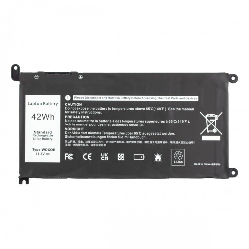 Батарея для ноутбука Dell Inspiron 5368 5378 7368 7375 7378 5480 5482 5485 series, 11.4V 42Wh, WDX0R