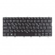Клавиатура для Dell XPS 13 9365, RU (Black, 072P7F, PK131QS1A06, Original)