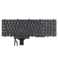 Клавіатура Dell Latitude E5550 E5570 E6540 Precision 3510 M3510 7510 M7510, RU, (з поінтстиком, Original)