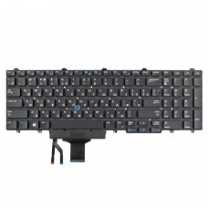 Клавиатура для Dell Latitude E5550 E5570 E5580 E5590, Precision 3510 3520 3530, RU, (с поинтстиком, Original)