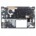 Топкейс верхняя крышка для ноутбука Dell Inspiron 15 5501 5502 5504 5505, RU, (Silver, с клавиатурой с подсветкой, 06XCC3, Original)