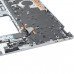 Топкейс верхня кришка для ноутбука Dell Inspiron 15 5501 5502 5504 5505, RU, (Silver, з клавіатурою із підсвіткою, 06XCC3, Original)