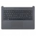 Топкейс верхняя крышка для ноутбука HP 240 245 246 G7 14-DK 14-CF 14S-CR 14-DF, (с клавиатурой, Original)