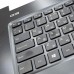 Топкейс верхняя крышка для ноутбука Dell G3 17 3779, RU, (Grey, топкейс+клавиатура с подсветкой, 0D6NDW, Original)