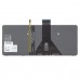 Клавиатура для ноутбука HP Elitebook Folio 1020 G1 G2, RU/UA, (Black/Gray, с подсветкой, Original)