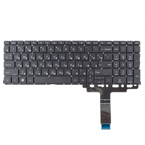 Клавіатура для ноутбука HP Probook 450 455 455R 650 655 G8 series, RU, Black, Аналог