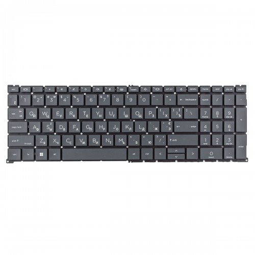 Клавіатура для ноутбука HP ZBook Fury 16 G9 G10, RU/UA, (Black, підсвітка, Original)
