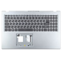 Верхняя крышка для Acer Aspire A115-32 A315-35 A315-58 A315-58G, RU/UA, (Silver, топкейс+клавиатура, 6B.A6MN2.009, Original)