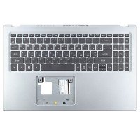 Верхня кришка для Acer Aspire A115-32 A315-35 A315-58 A315-58G, RU/UA, (Silver, топкейс+клавіатура, 6B.A6MN2.009, Original)