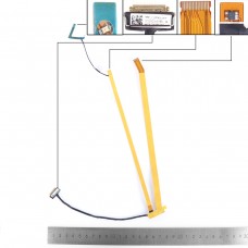 Шлейф вебкамери для Lenovo Thinkpad T15 P15s Gen 2, (With IR, 5C11C12497, DC020023L60, ht5b1_ir_camera_cable)