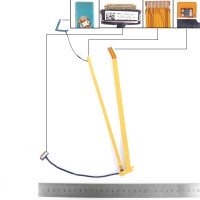 Шлейф вебкамеры для Lenovo Thinkpad T15 P15s Gen 2, (With IR, 5C11C12497, DC020023L60, ht5b1_ir_camera_cable)