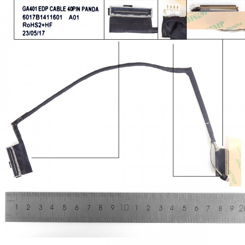 Шлейф матриці для ноутбука Asus ROG GA401 GA401IU GA401IV series, (eDP 40pin, 6017B1411601)