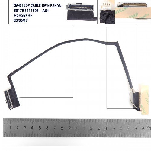 Шлейф матрицы для ноутбука Asus ROG GA401 GA401IU GA401IV series, (eDP 40pin, 6017B1411601)