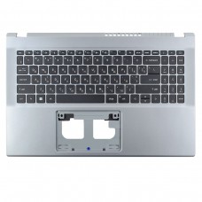 Верхня кришка для Acer Aspire A315-59G Extensa EX215-55G, US/RU/UA, (Silver, топкейс+клавіатура, 6B.K6WN2.009, Original)