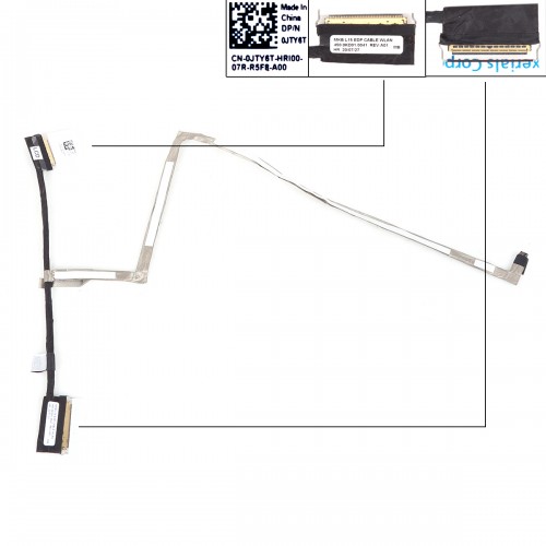 Шлейф матриці для ноутбука Dell Latitude 3510 E3510, (eDP 30pin, 0JTY6T, 450.0KD01.0041)