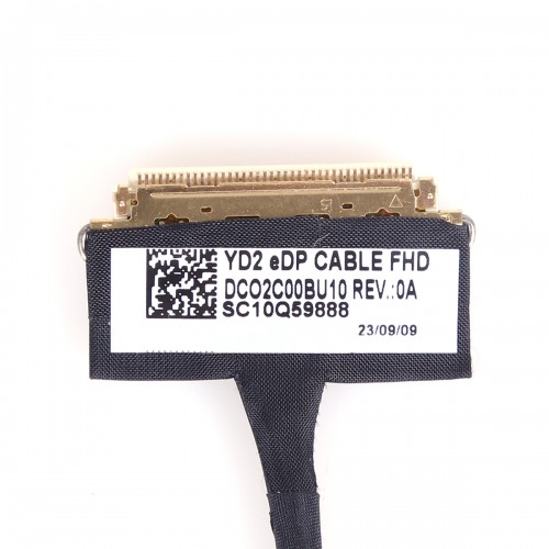 Шлейф матриці для ноутбука Lenovo X1 Carbon 6th Gen, (eDP 30pin, DC02C00BU10, 01YR427, SC10Q59888)