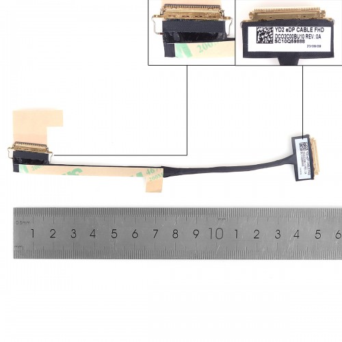 Шлейф матрицы для ноутбука Lenovo X1 Carbon 6th Gen, (eDP 30pin, DC02C00BU10, 01YR427, SC10Q59888)