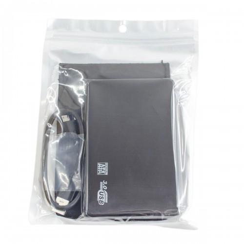 Внешний карман для 2,5" Sata SSD/HDD, USB 3.0, пластик