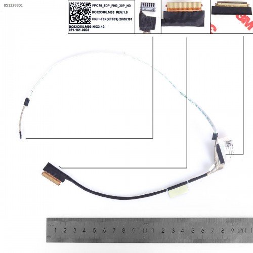 Шлейф матриці для ноутбука HP Pavilion Gaming 17-CD 17T-CD TPN-C144, (eDP 30pin, FPC70, DC02C00LM00)