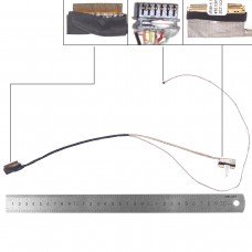 Шлейф матрицы для Dell Inspiron 15 3558 3552 3551 3559 P47F series, (eDP 40pin Touch, 450.03W01.0011, 0T4FFX)
