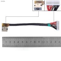 Разъем гнездо питания для HP Omen 17-CK 17T-CK TPN-Q266, (22pin, M45544-S32, M57115-001, с проводом/кабелем)
