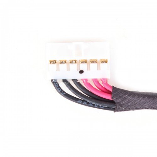 Роз'єм живлення для ноутбука Acer Aspire AN517-51, (5.5*1.7 6pin 135W, DC301014R00, 50.Q5EN2.003, з проводом/кабелем)