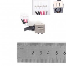 Роз'єм живлення для Dell Latitude 5580 5590 Precision 3520, (DC30100YX00, 098C6H, з проводом/кабелем)