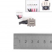 Роз'єм живлення для Dell Latitude 5580 5590 Precision 3520, (DC30100YX00, 098C6H, з проводом/кабелем)
