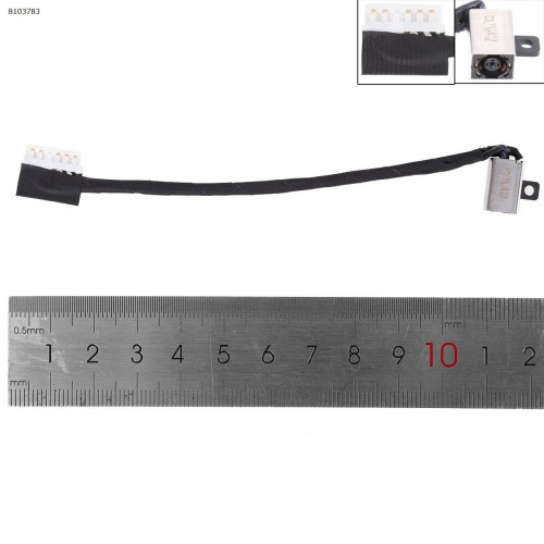 Разъем питания для ноутбука Dell Inspiron 15 3511 3521 3525 series, (DC301017H00, 0231X7, с проводом/кабелем)