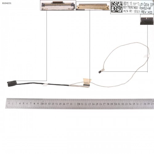 Шлейф матриці для ноутбука HP ProBook 650 655 G2 G3 series, (eDP 30pin non-Touch, 6017B0674901, 840728-001)