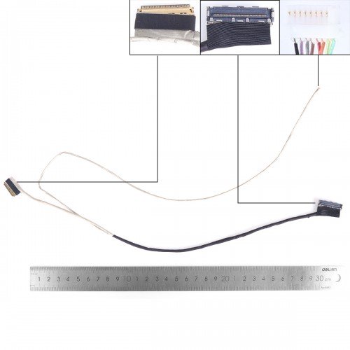 Шлейф матрицы для ноутбука Dell Latitude 14 3450 L3450 series, (eDP 30pin, DC02001Y600, 0C2TCW)