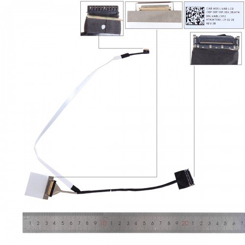 Шлейф матриці для ноутбука Lenovo ThinkBook 15-IML 15-IIL, (eDP 30pin, DDLVABLC012, 5C10S30016)