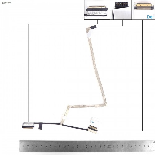 Шлейф матриці для ноутбука Dell Latitude 3510 E3510 series, (eDP 30pin, 0GPM8R, 450.0KD02.0001)